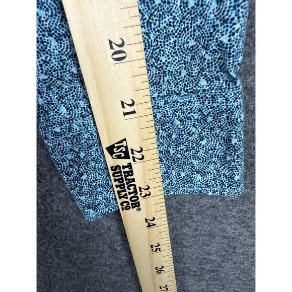 Vissla Button Down Shirt Blue Micro Print Long Sleeve Casual Mens Size S Hipster - Picture 7 of 11